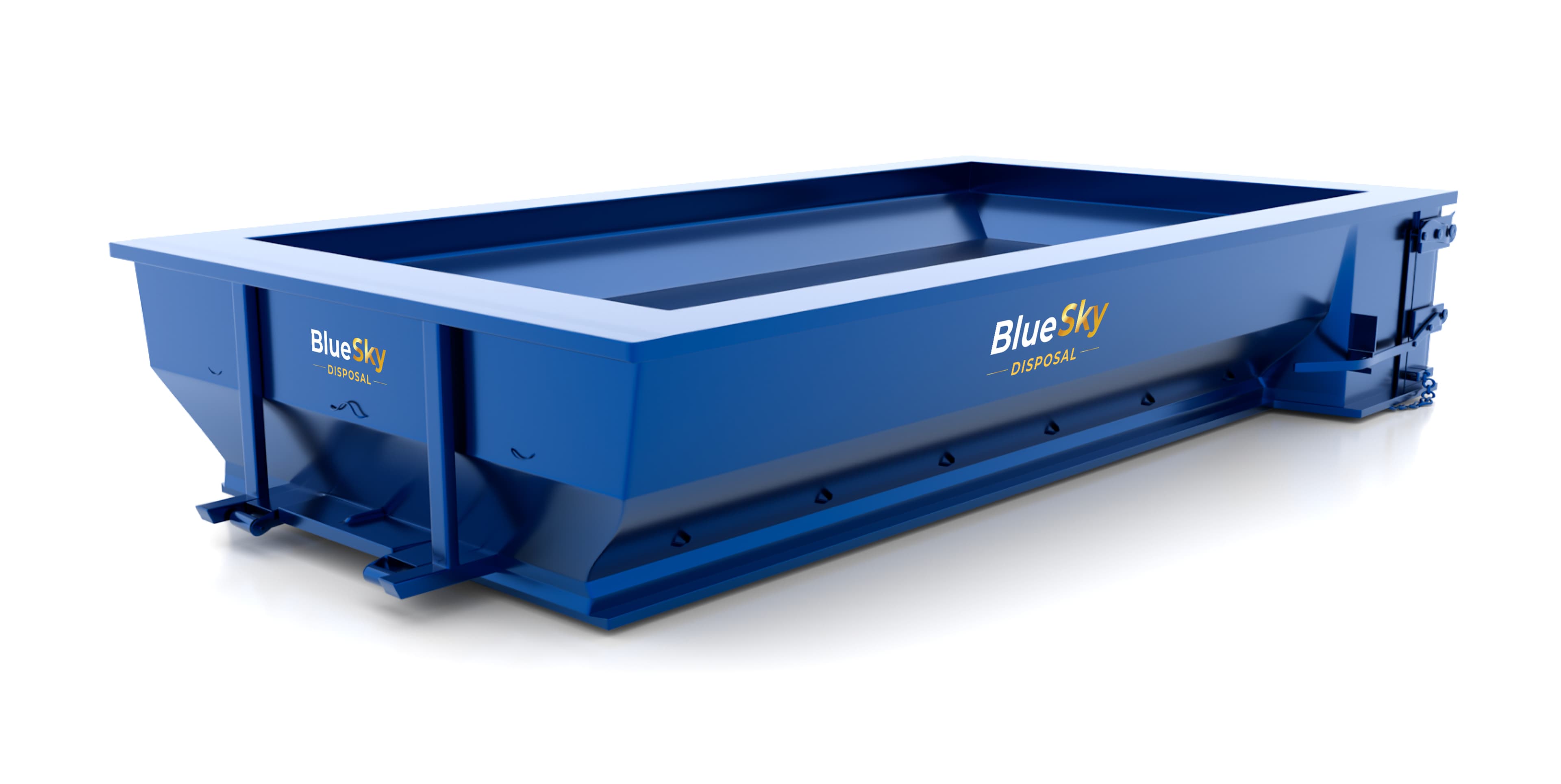 Blue Sky Disposal 20-yard roll-off dumpster